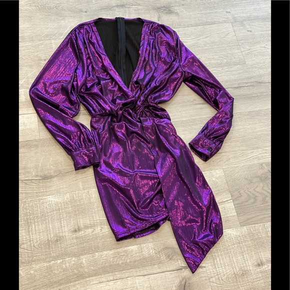 PURPLE DRESS - Picture 2 of 4